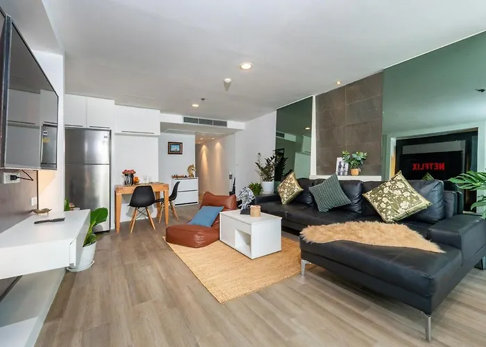 アパート Lucky 808 2bedroom 100sqm Bts Chidlom